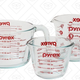 Pyrex 3-Piece Glass Measuring Cups, $12